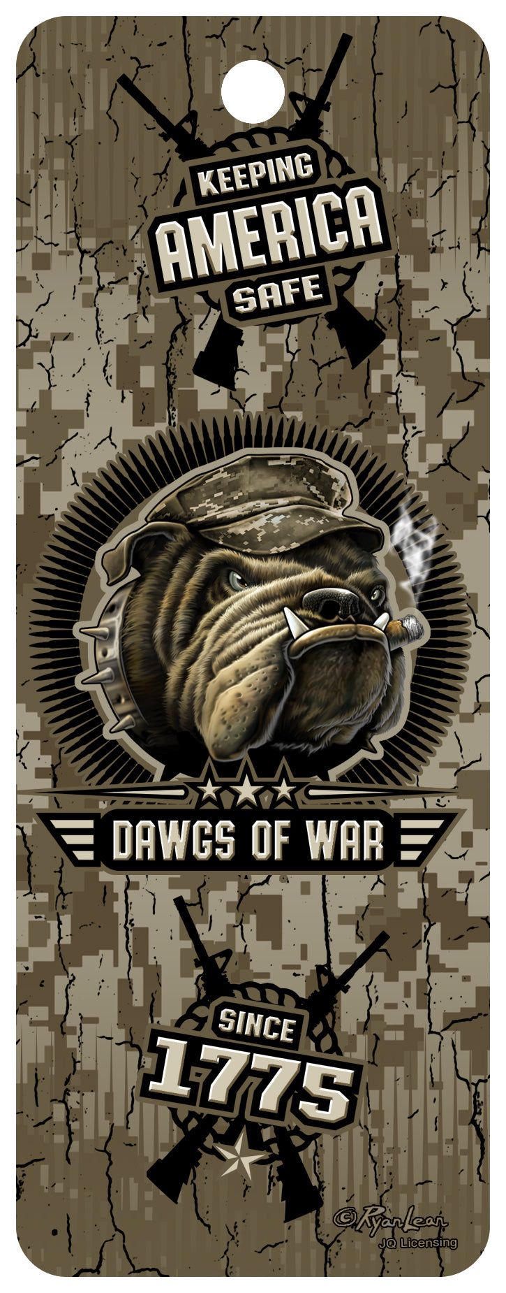 SKU : 16337 - Dawgs Of War - 3D Bookmark