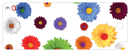 SKU : 16340 - Flowers - Clear Motion Bookmark