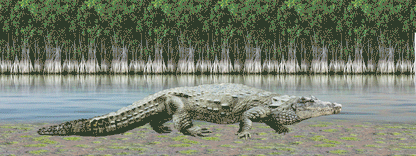 SKU : 16352 - Crocodile - Motion Bookmark