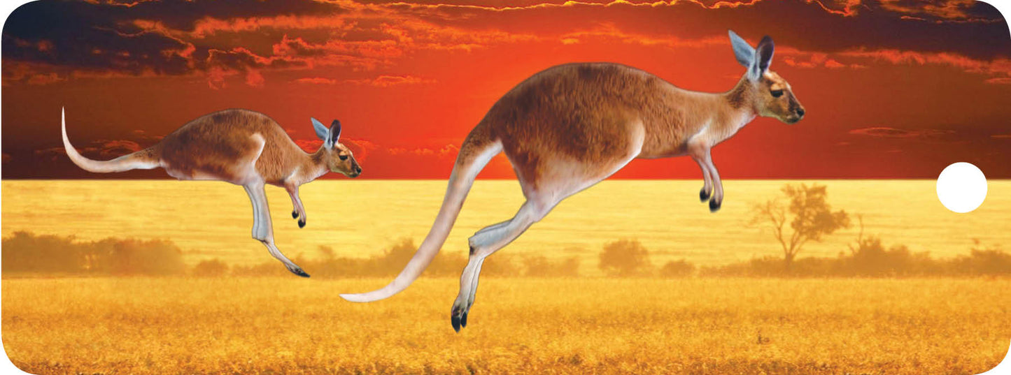 SKU : 16356 - Kangaroos - Motion Bookmark