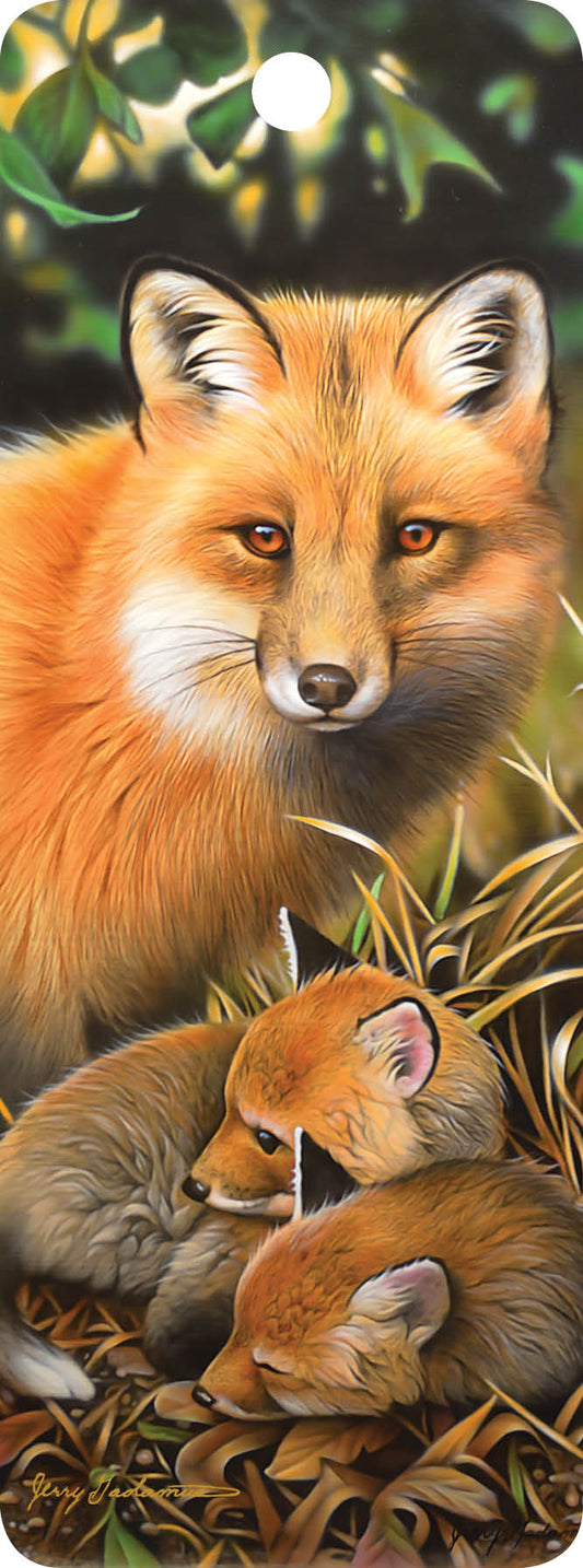 SKU : 16368 - Fox Family - 3D Bookmark
