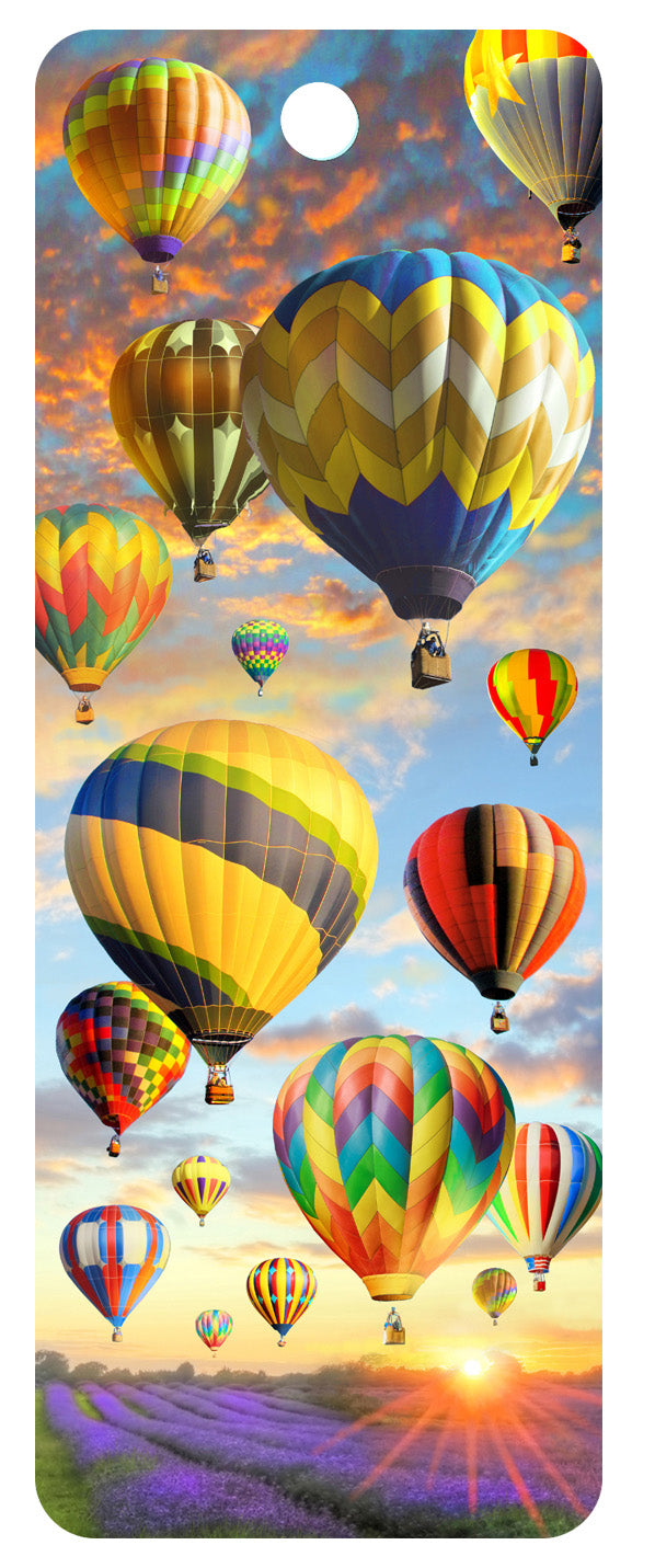 SKU : 16376 - Hot Air Balloons - 3D Bookmark