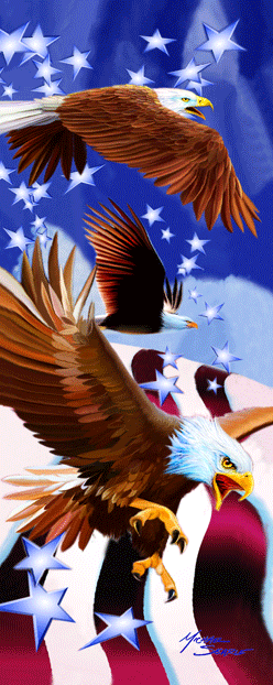 SKU : 16509 - American Eagle - 3D Bookmark
