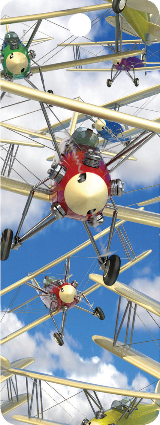 SKU : 16866 - Planes - 3D Bookmark