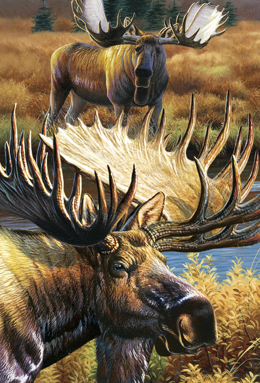 SKU : 20305 - Moose - 3D Postcard
