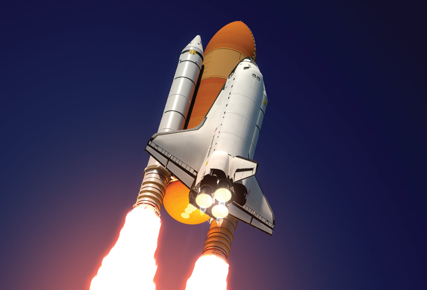 SKU : 20333 - Space Shuttle - Motion Postcard
