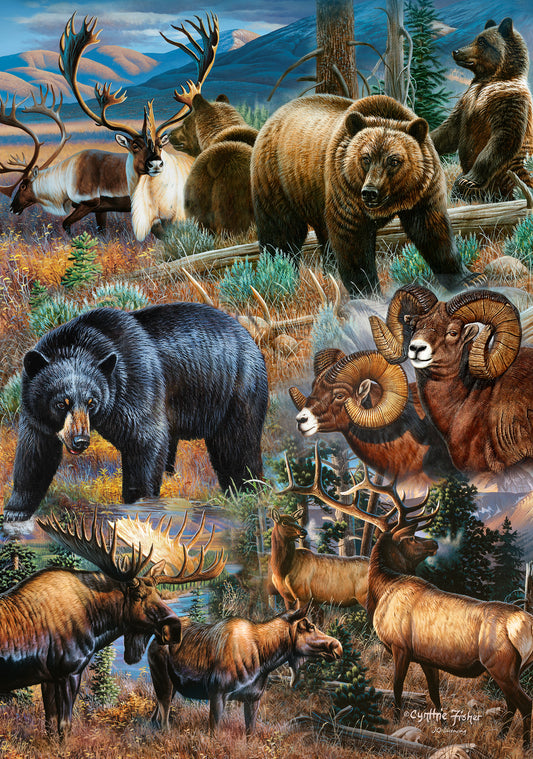SKU : 20390 - Northern Wildlife - 3D Postcard