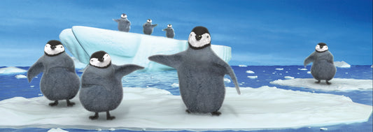 SKU : 807 - Penguins Dancing - Motion Bookmark/ 6" Ruler