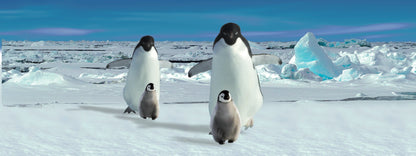 SKU : 946 - Penguins with Chicks - Motion Bookmark/ 6" Ruler