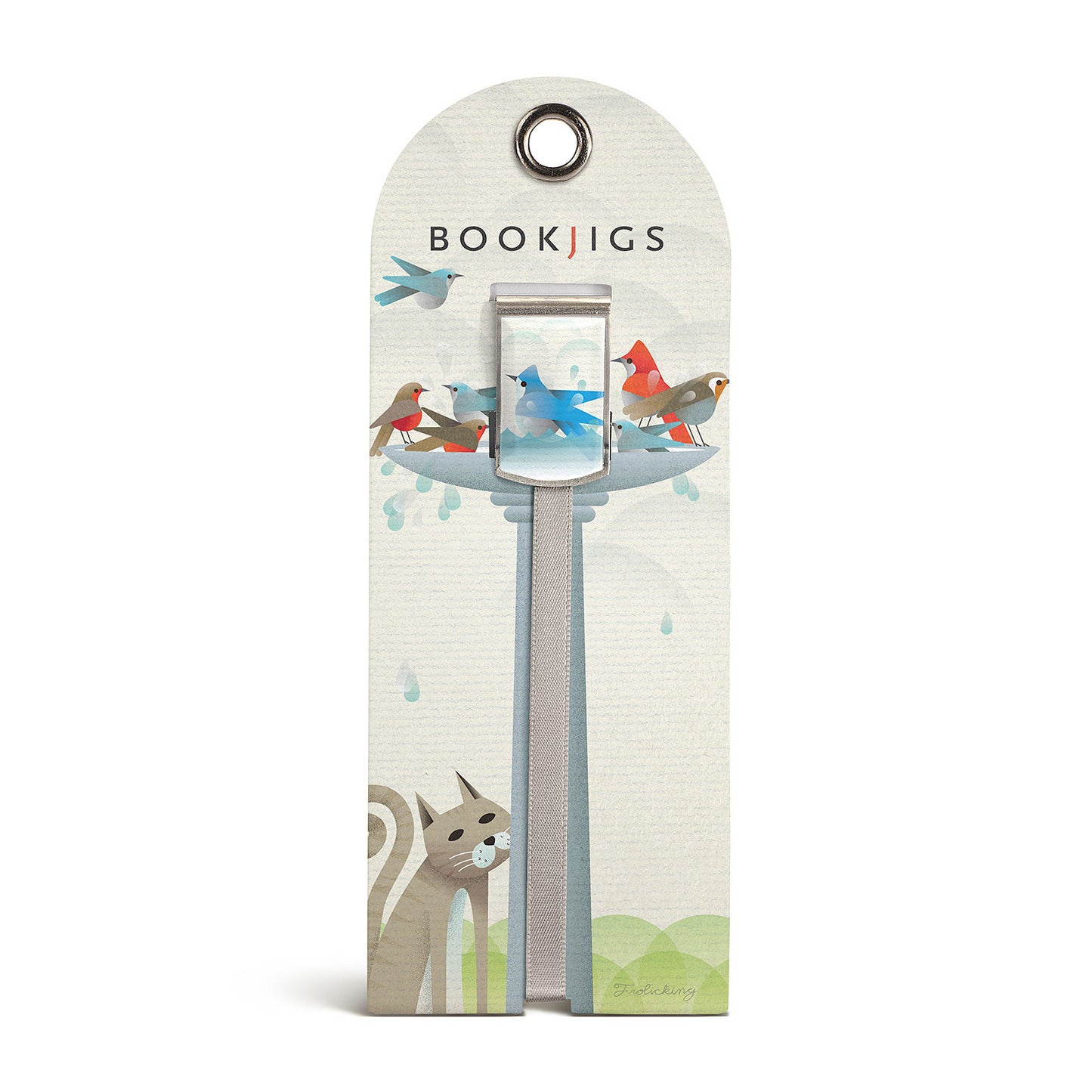 bookjigs bookmark birdbath