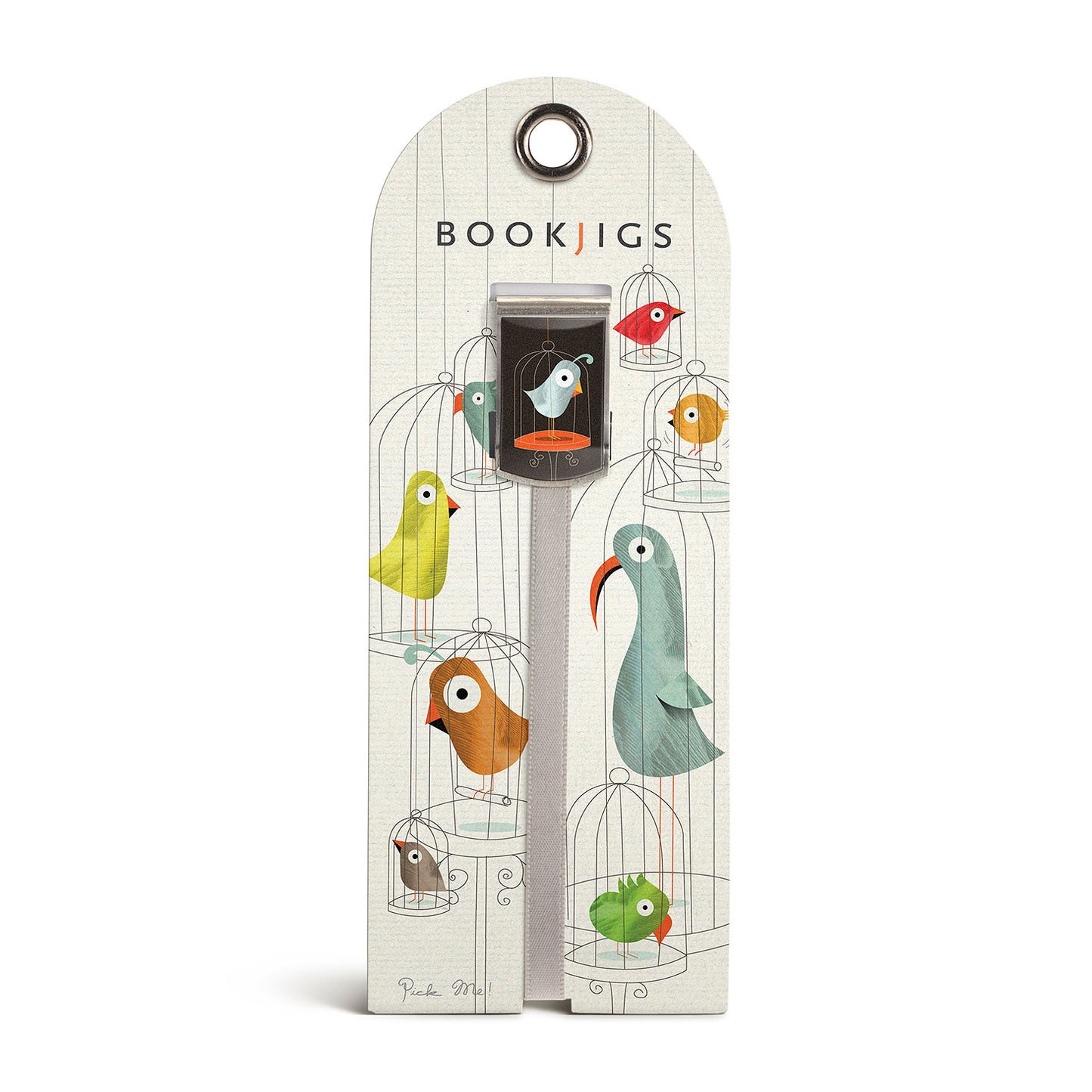 Bookjigs bookmark birds birdcages