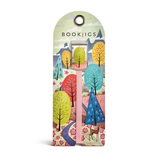 bookjigs bookmark spring nature scene