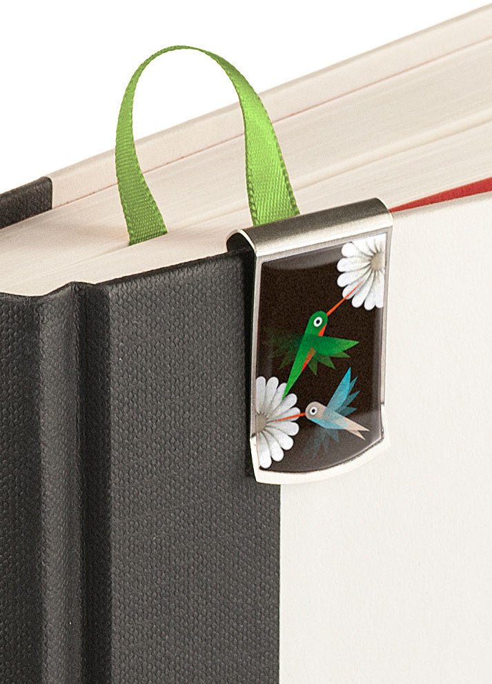 Hummingbird Bookmark up close