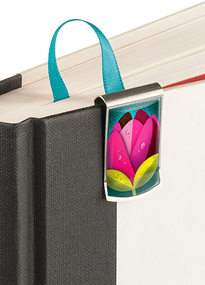 Tulip Bookmark up close